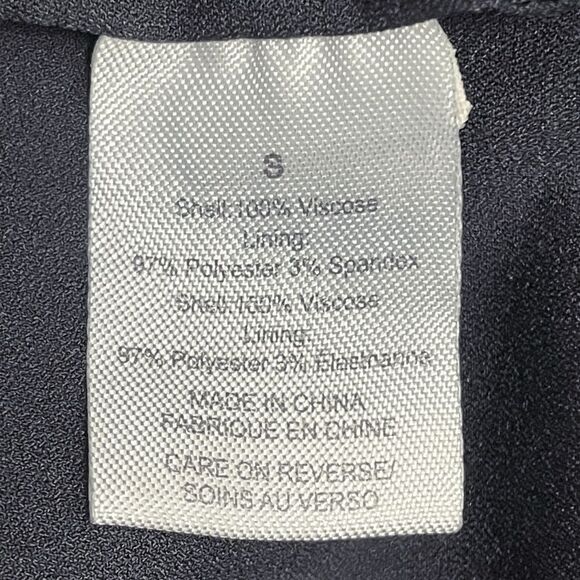 Ronny Kobo Lauryn Floral Print Draped Ruched Mini Skirt Size Small Black Pink - Picture 12 of 14